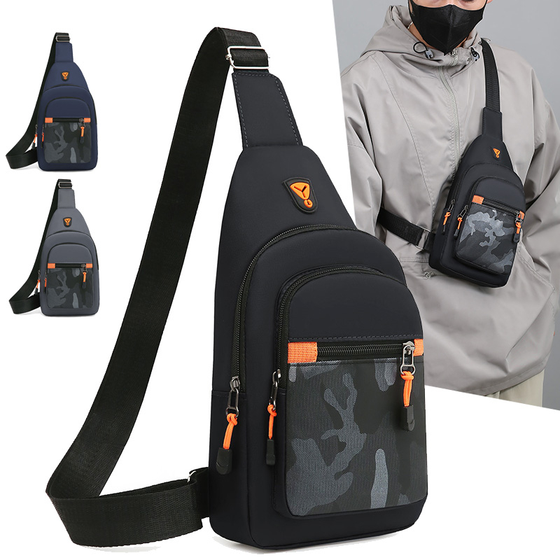Sports Equipment Storage - Chest Bag Men's One Shoulder Crossbody