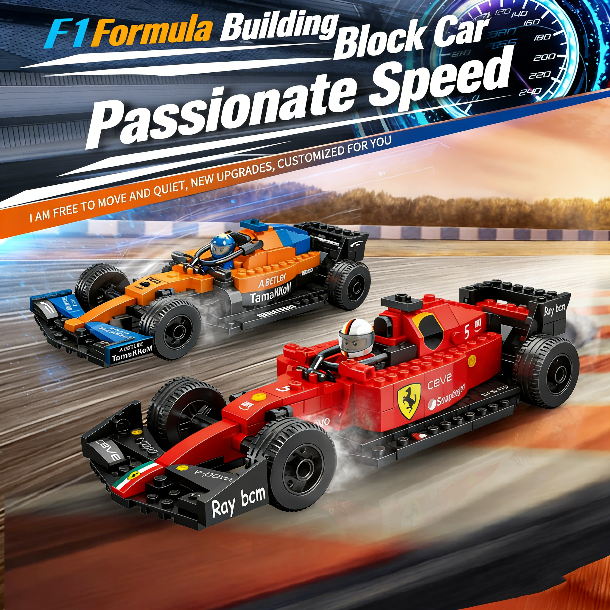 Sports Equipment For Schools - MJ BLOCK Speed Rally Racing City
