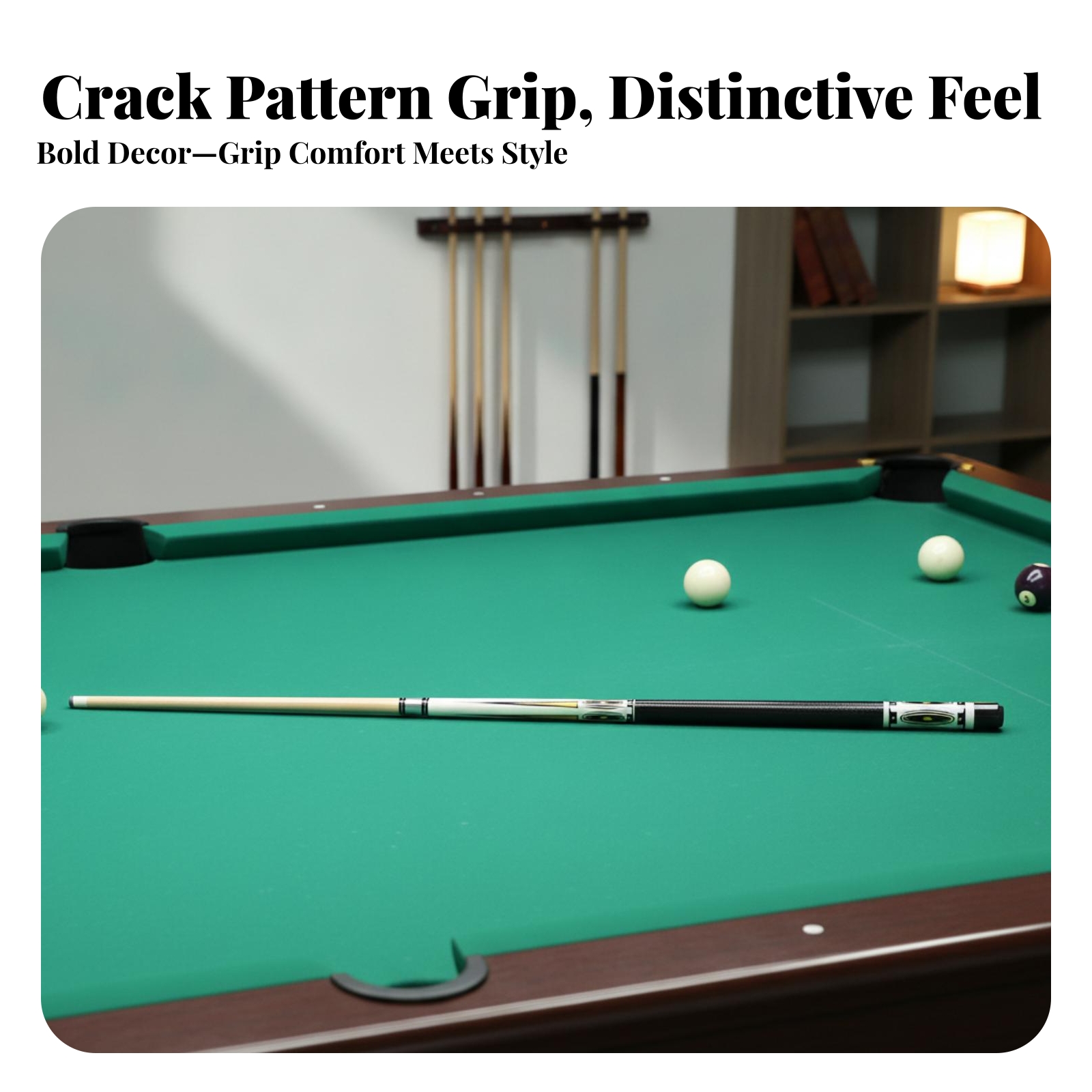 Sports Equipment Us - Two-Piece Pool Cue 12.5 Mm Tip