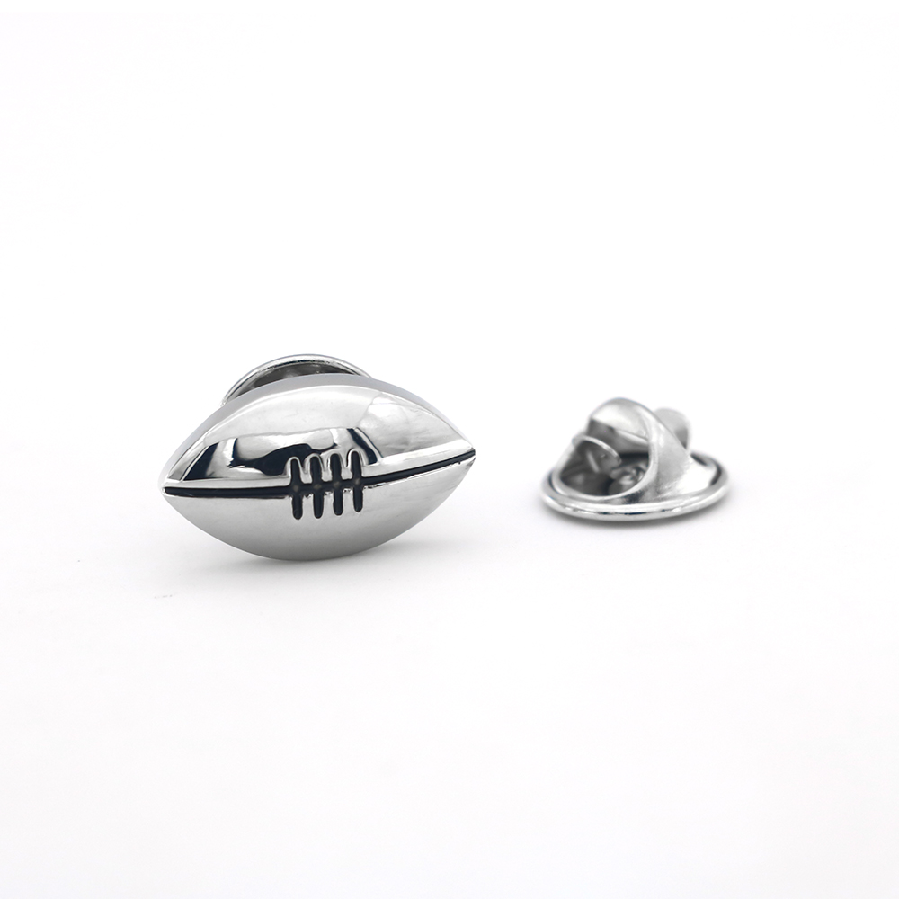 Rugby Training Ball - Sport Rugby Design Suit Pin For