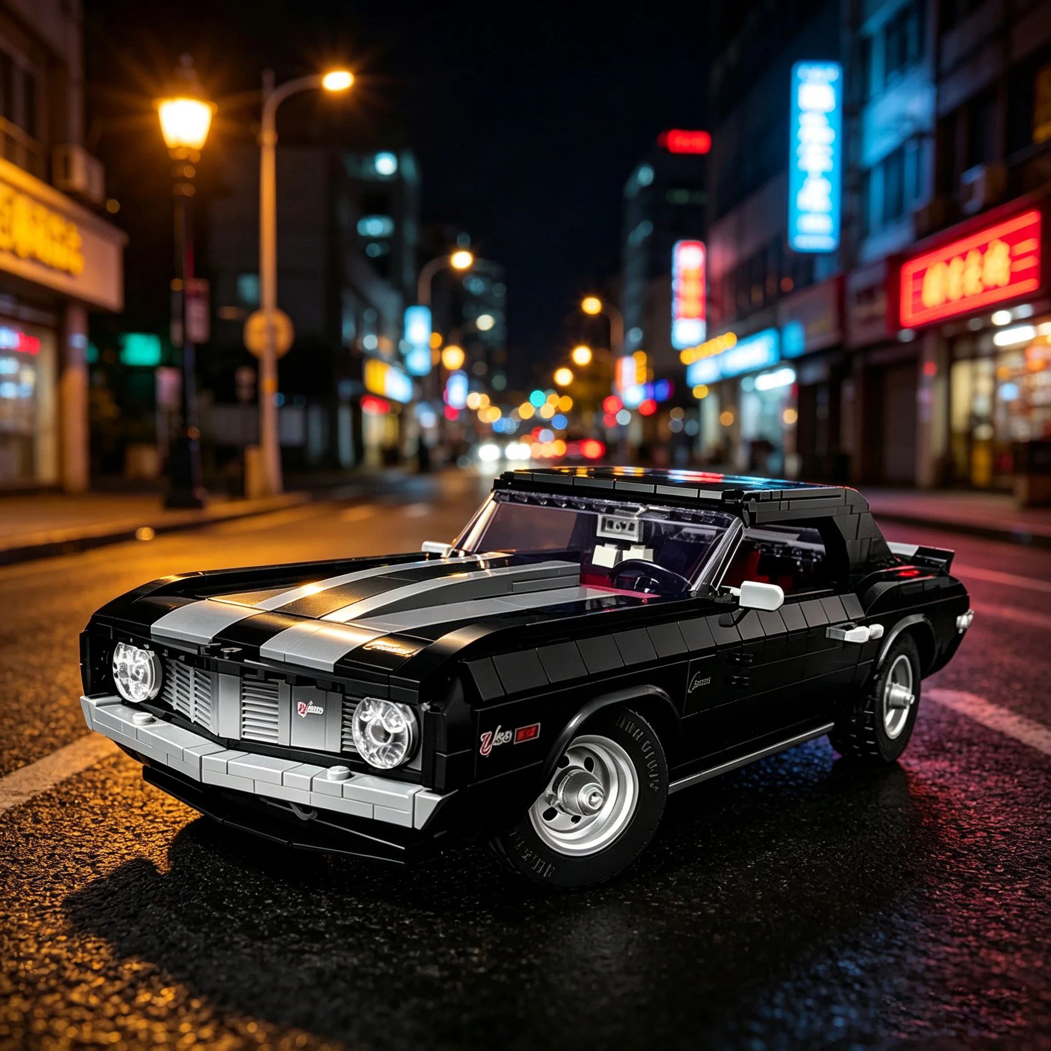 Retro Muscle Car Building Bloc - Sports Equipment For Schools 评论和价格