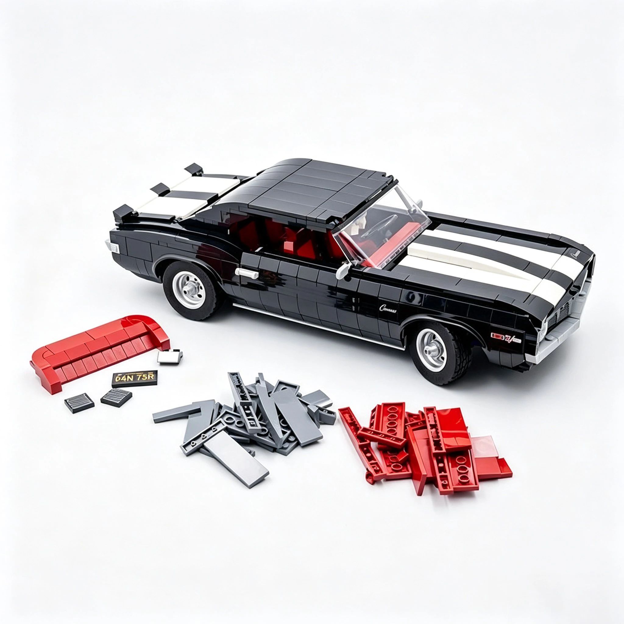 Retro Muscle Car Building Bloc - Sports Equipment For Schools 评论和价格