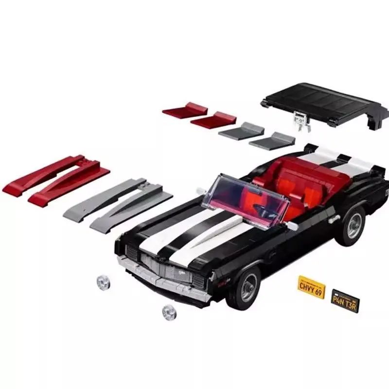 Retro Muscle Car Building Bloc - Sports Equipment For Schools 评论和价格
