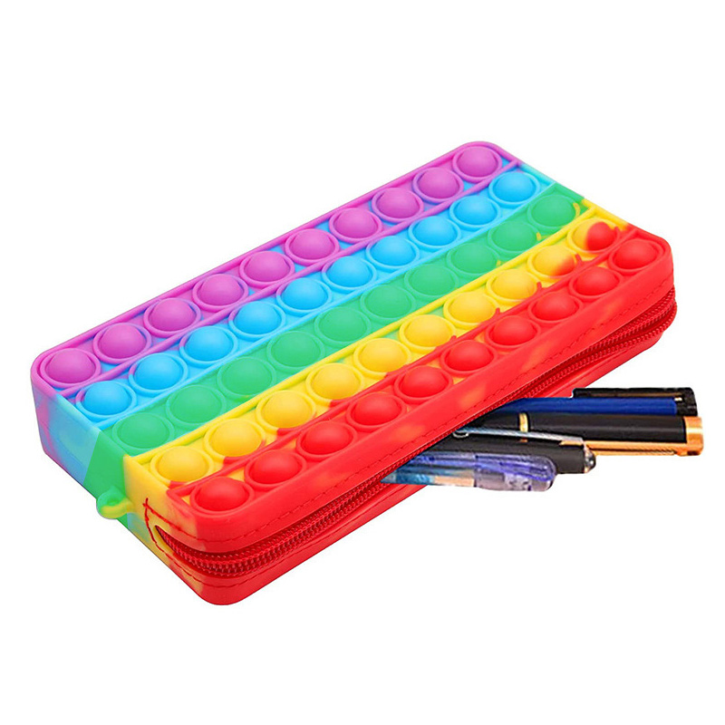 Rainbow Pencil Case Silicone P - Sports Equipment For Schools 评论和价格