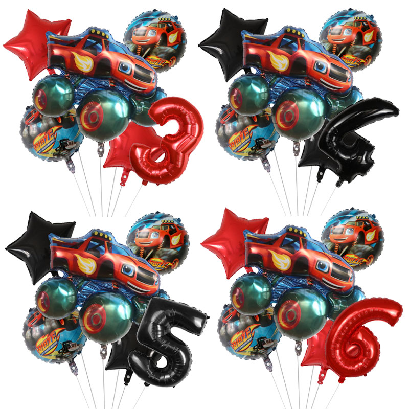 1set Blaze Monster Foil Balloo - Sports Equipment For Schools 评论和价格