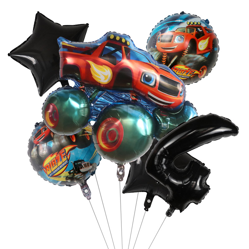 1set Blaze Monster Foil Balloo - Sports Equipment For Schools 评论和价格