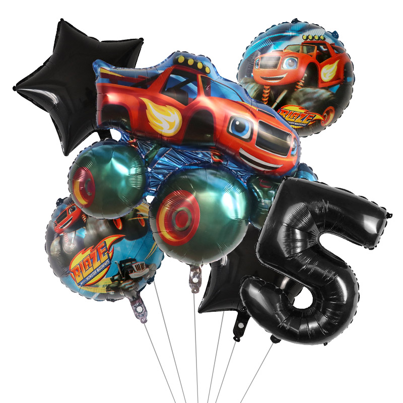 1set Blaze Monster Foil Balloo - Sports Equipment For Schools 评论和价格