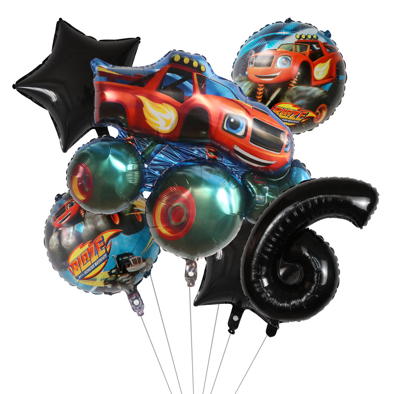 1set Blaze Monster Foil Balloo - Sports Equipment For Schools 评论和价格