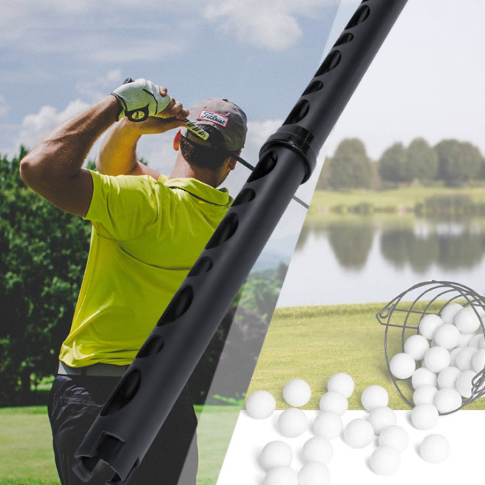 Golf Ball Picker Tube Detachab - Sports Equipment Us 评论和价格