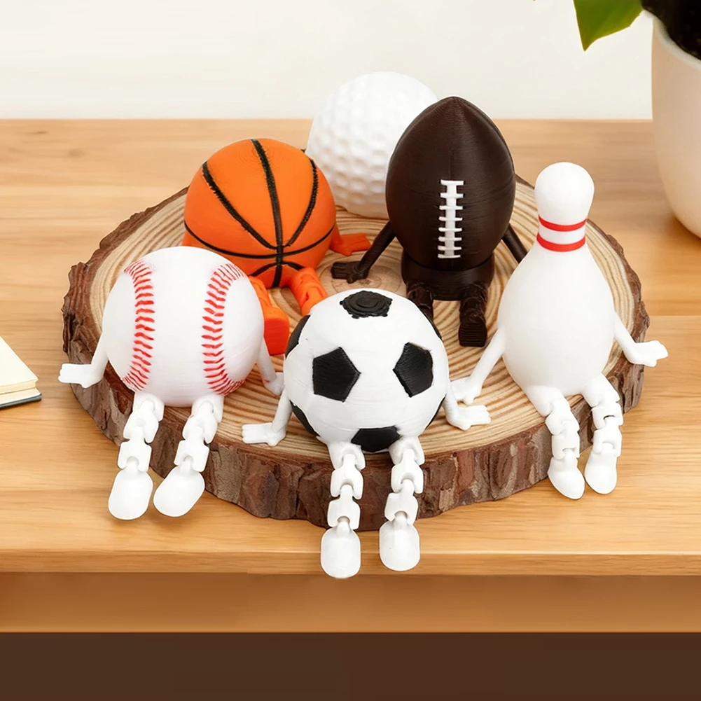 3D Printed Soccer Rugby Orname - Rugby Training Ball 评论和价格