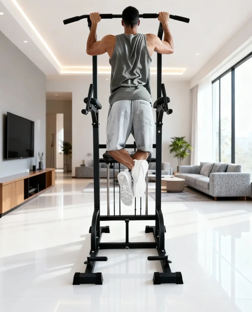 Power Tower Pull-Up Dip Statio - Sports Equipment Gym 评论和价格