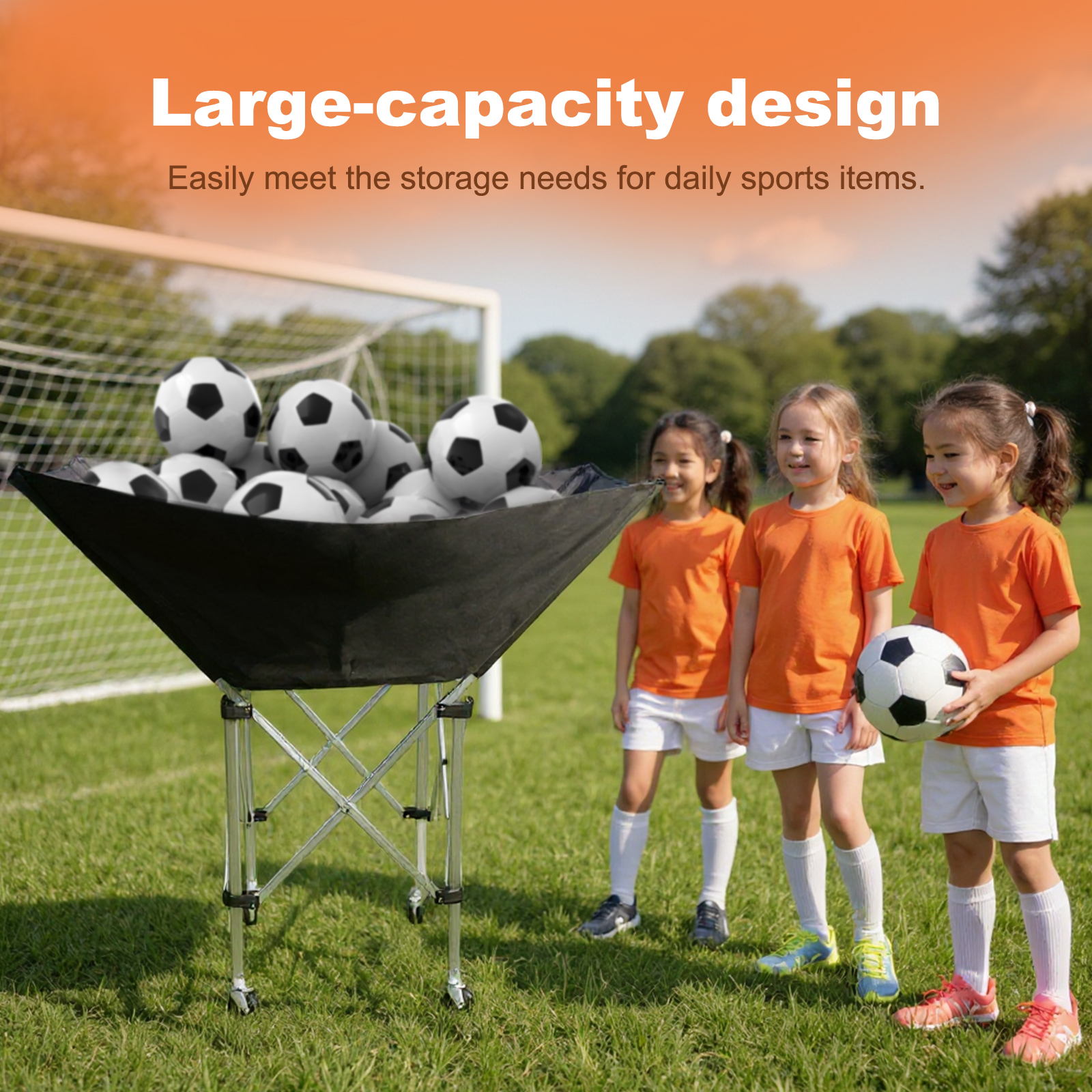Collapsible Hammock Ball Cart  - Sports Equipment Gym 评论和价格