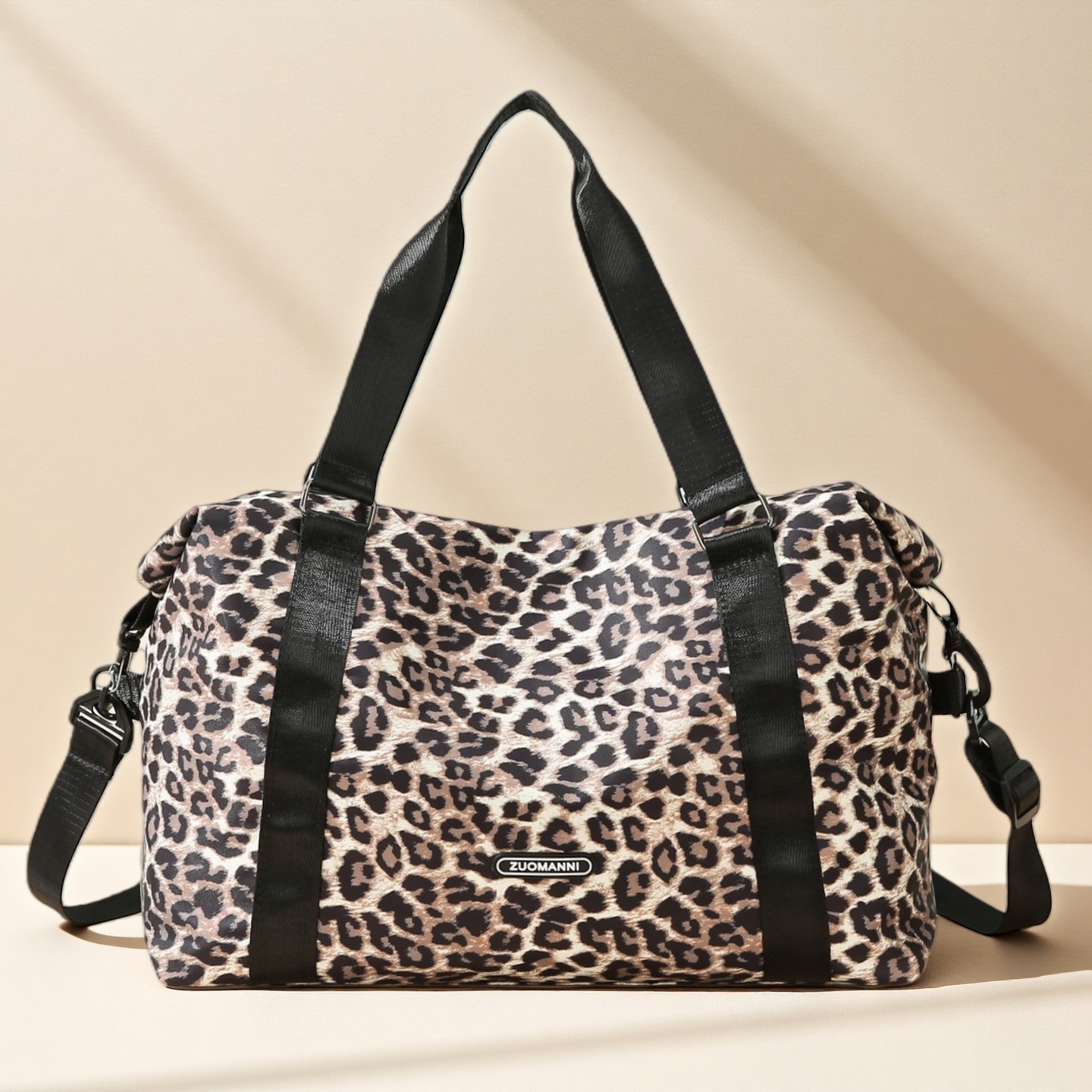 Leopard Printing Travel Duffel - Sports Equipment Storage 评论和价格