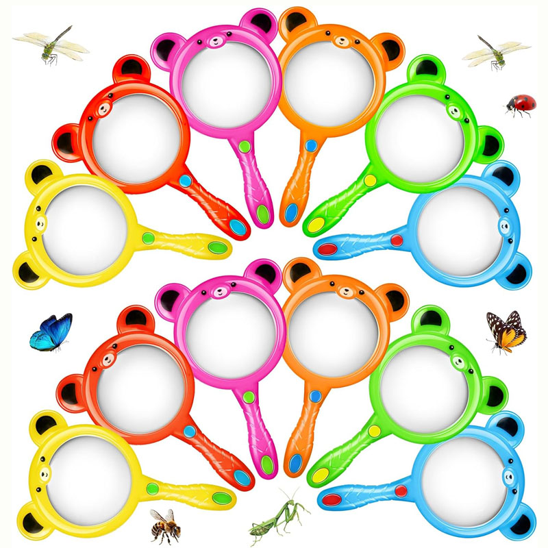 3PCS Cartoon Cute Hand Lens Ma - Sports Equipment For Schools 评论和价格