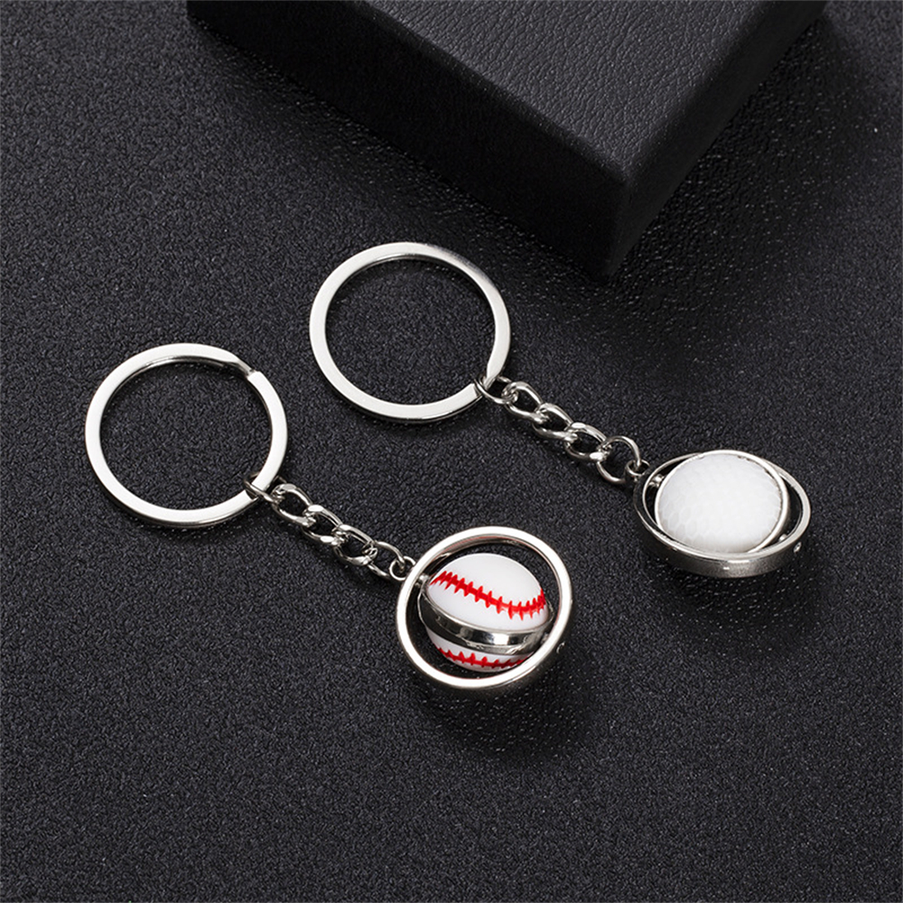 Rotating Mini Ball Keychain Ba - Rugby Training Ball 评论和价格