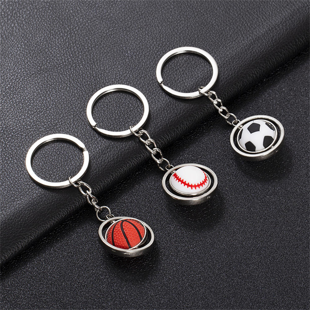 Rotating Mini Ball Keychain Ba - Rugby Training Ball 评论和价格