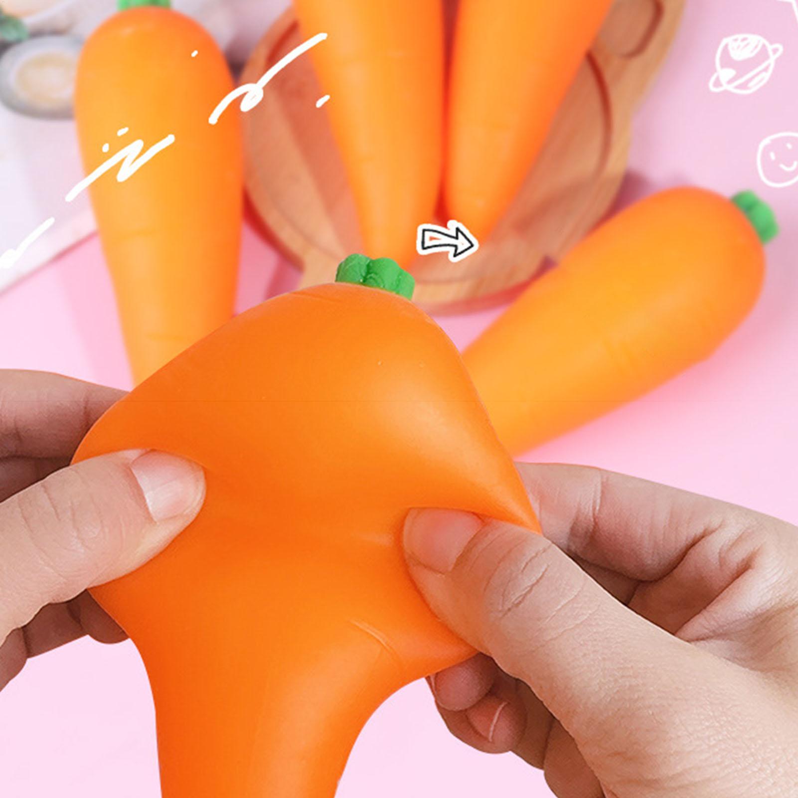 Squeeze Toys 5.1 Inches Carrot - Sports Equipment For Schools 评论和价格