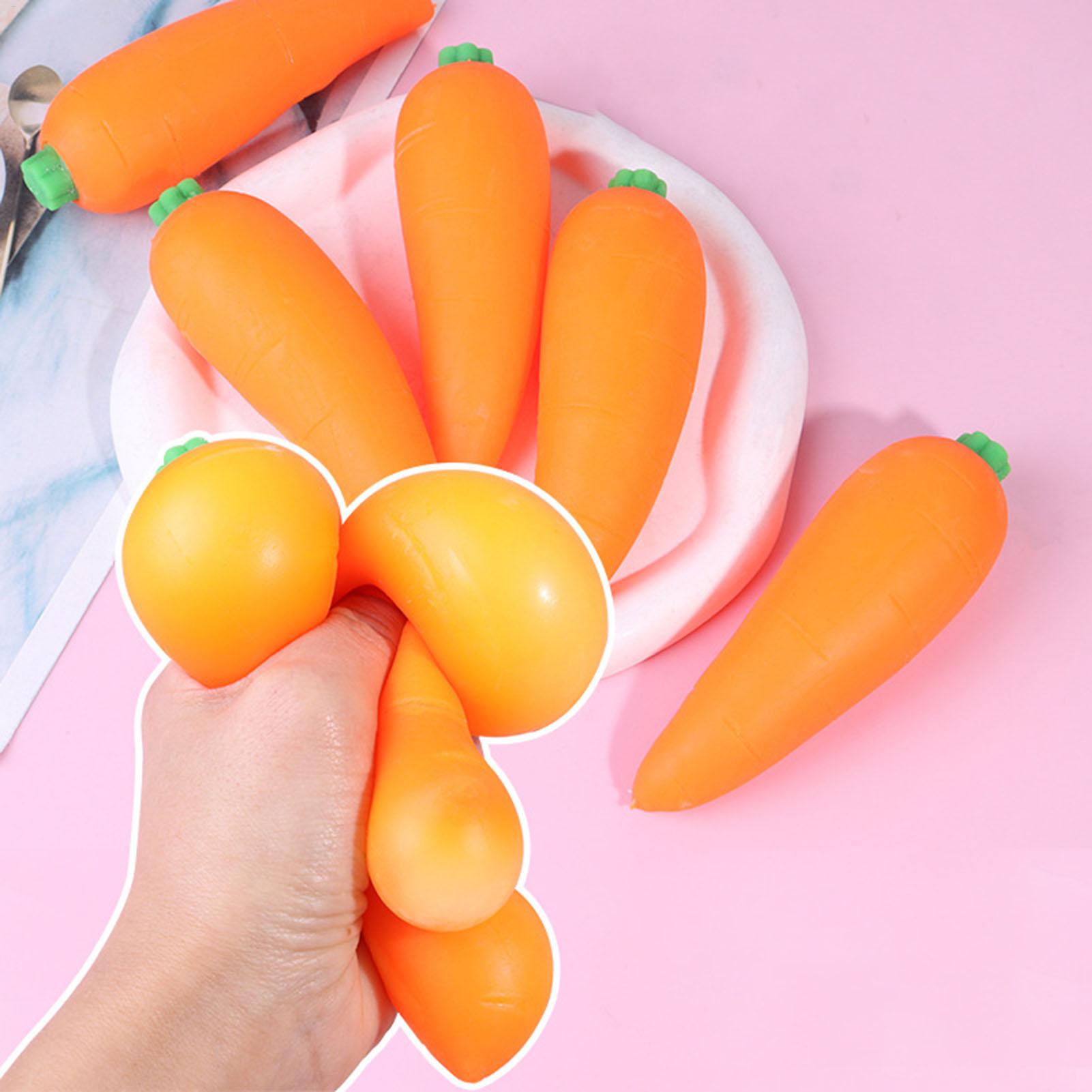 Squeeze Toys 5.1 Inches Carrot - Sports Equipment For Schools 评论和价格