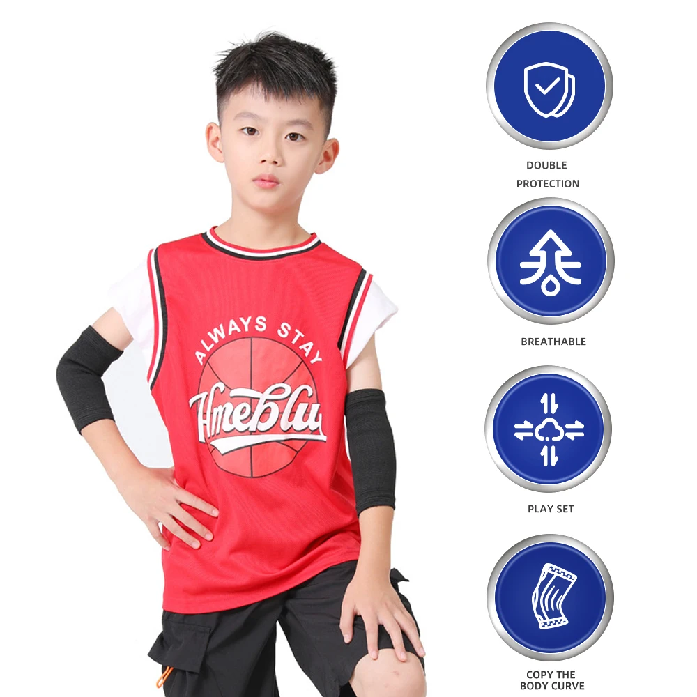 1Pair Kids Elbow Brace Bamboo  - Volleyball Knee Pad 评论和价格