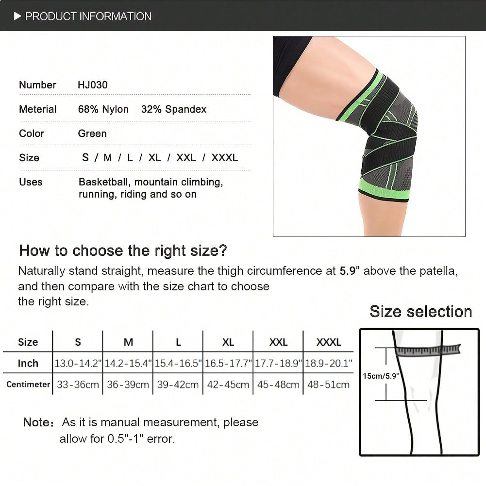 High-Pressure Elastic Knee Pad - Volleyball Knee Pad 评论和价格