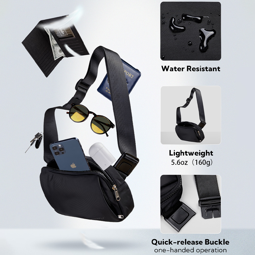 WATERFLY Crossbody Belt Fanny  - Sports Equipment Storage 评论和价格