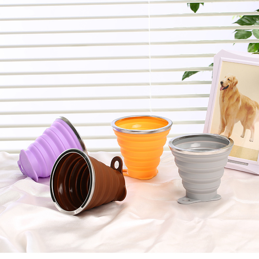 270ML Silicone Collapsible Cup - Sports Equipment 4 Year Old 评论和价格