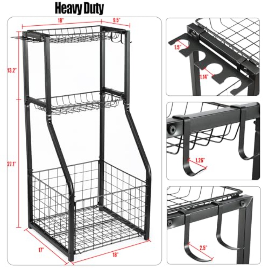 Sports Equipment Organizer for - Sports Equipment Storage 评论和价格