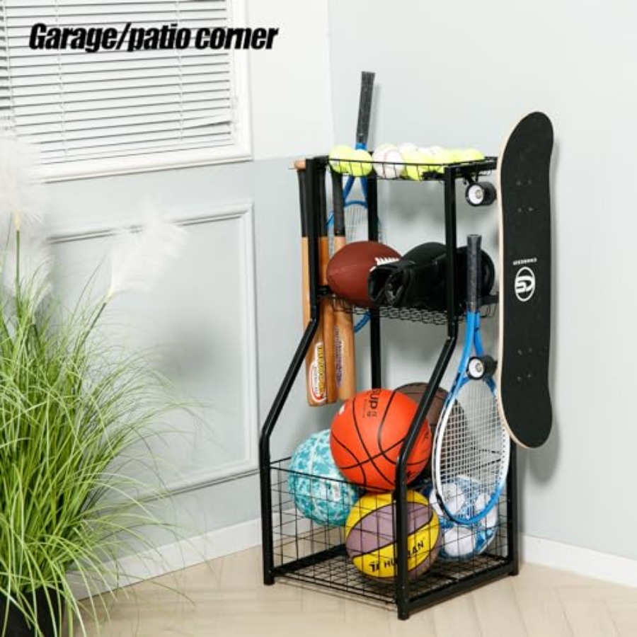 Sports Equipment Organizer for - Sports Equipment Storage 评论和价格
