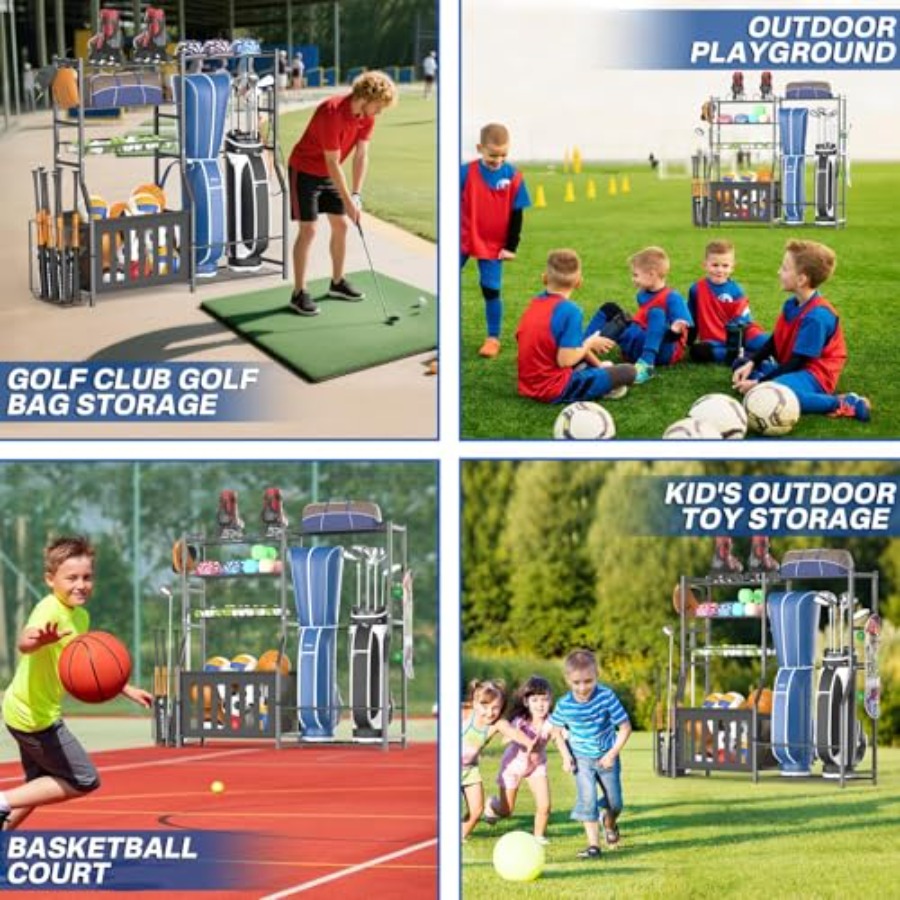 Heavy Duty Garage Sports Equip - Sports Equipment Storage 评论和价格
